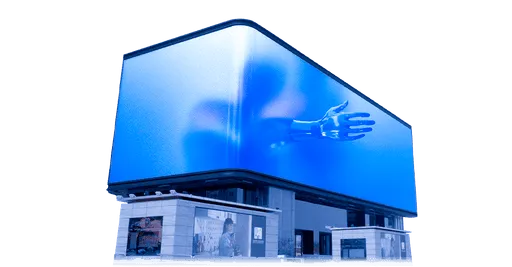 windows digital signage software supports hi-res 3d video wall