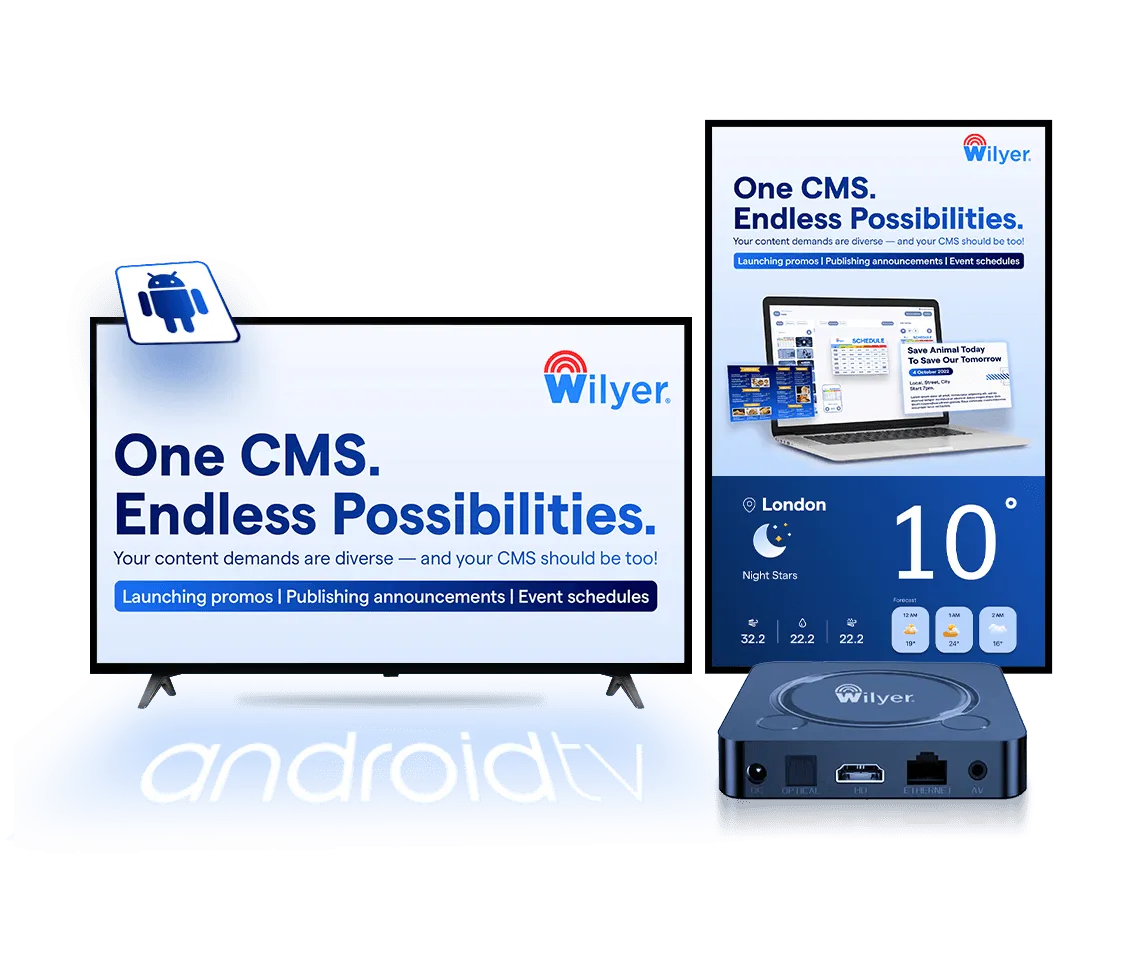 android digital signage software