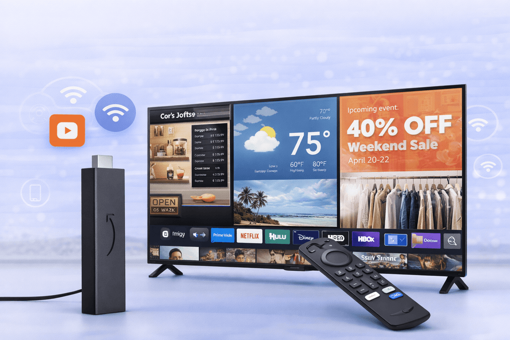 firestick digital signage software stick