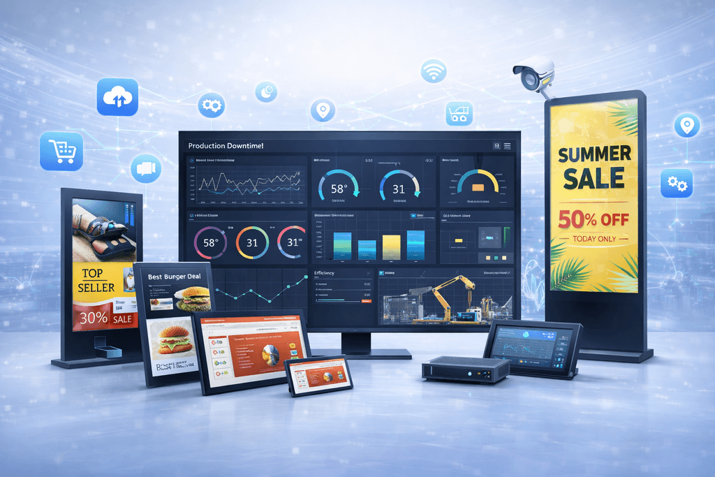 windows digital signage software windows 10 iot