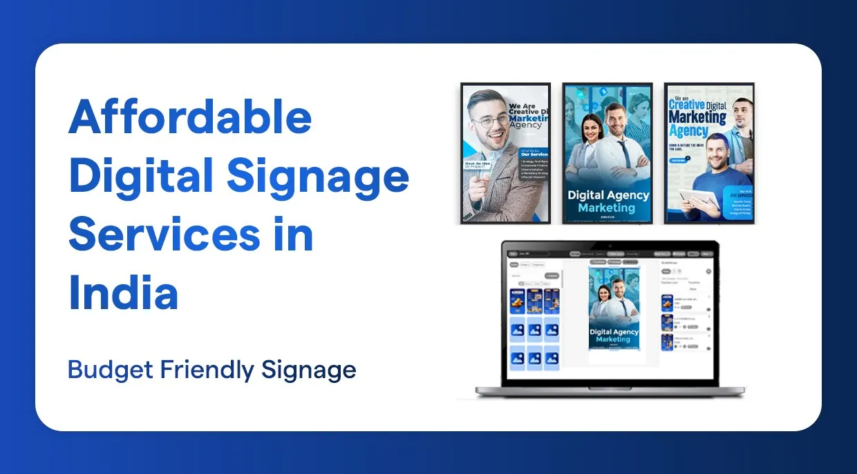Affordable Digital Signage Services in India