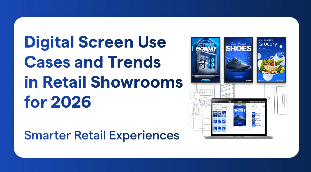 Digital Screen Use Cases and Retail Trends 2026