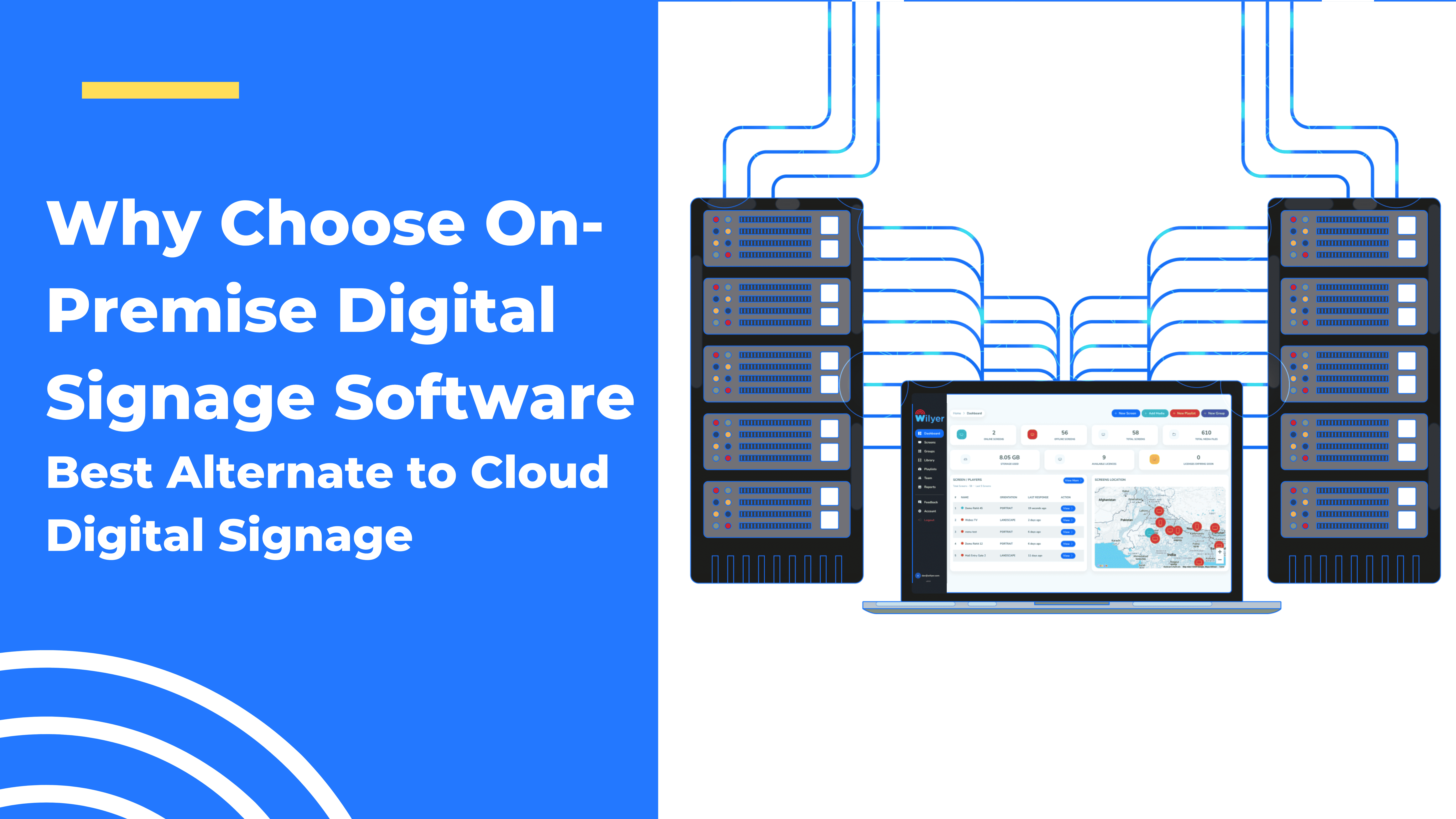 Why Choose On-Premise Digital Signage?