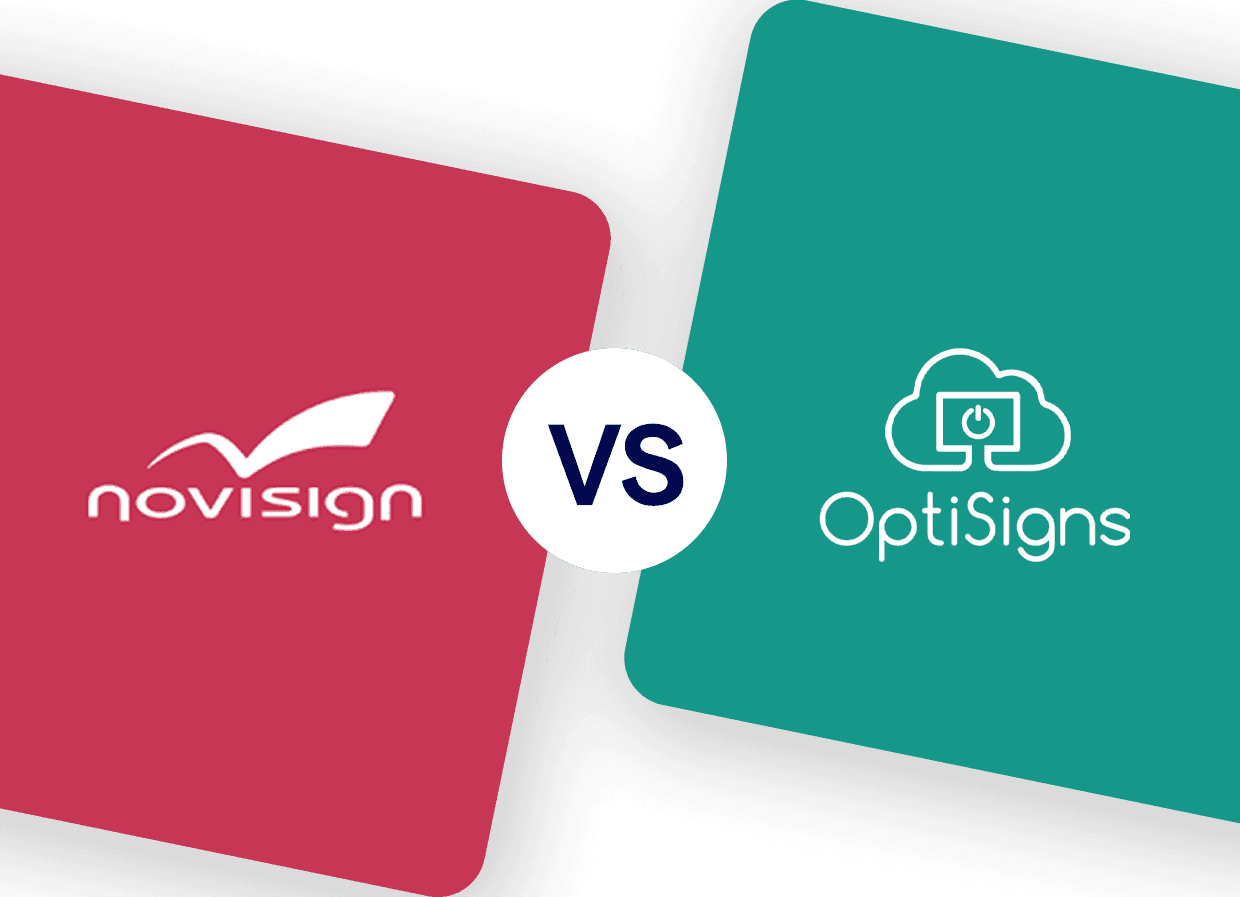 NoviSign versus OptiSign - digital signage comparison
