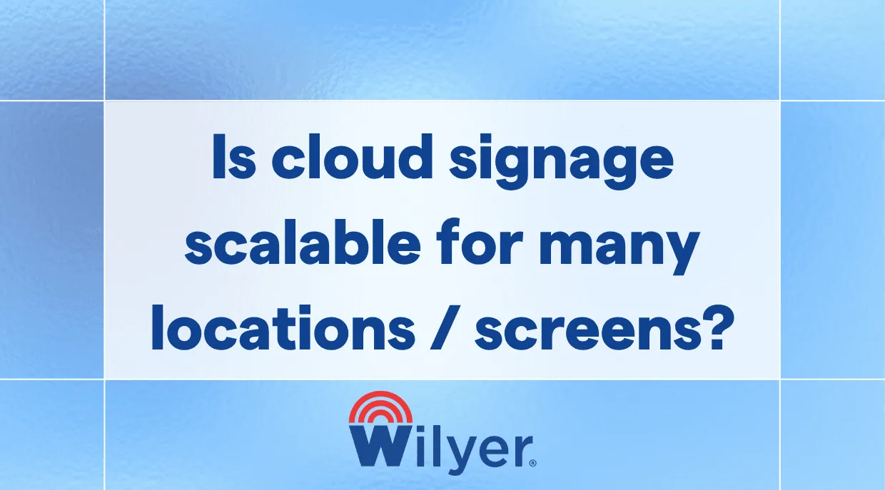 Scale your content across multiple screens with ease.