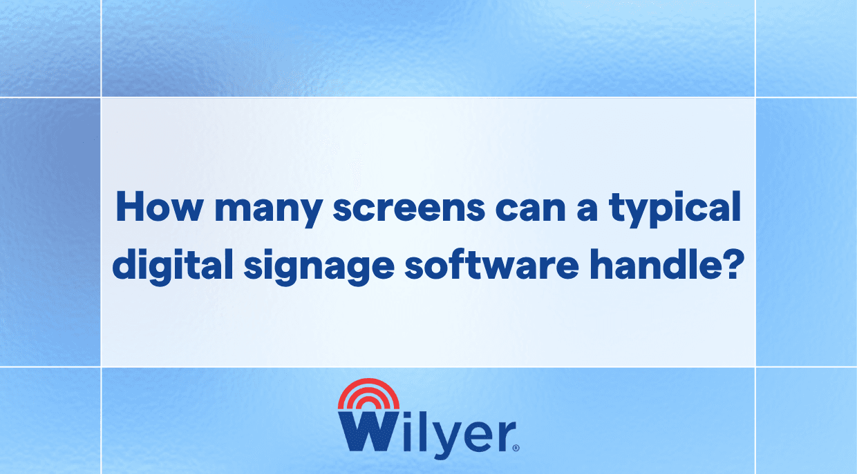 Scaling Digital Signage From One Screen to Thousands