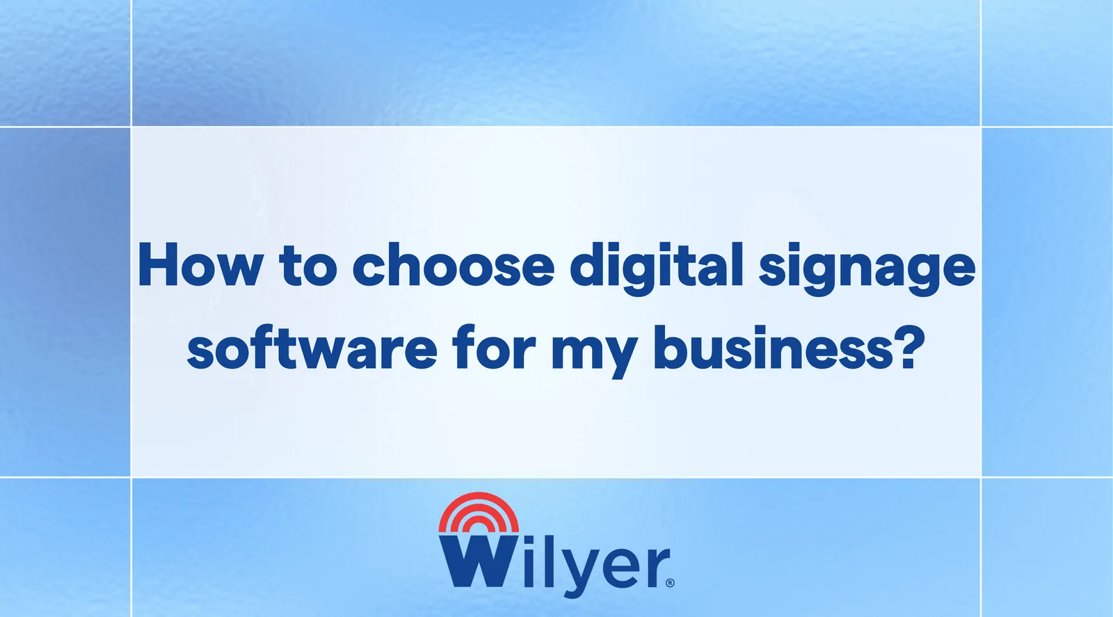 Tips to find the best software for your business needs.