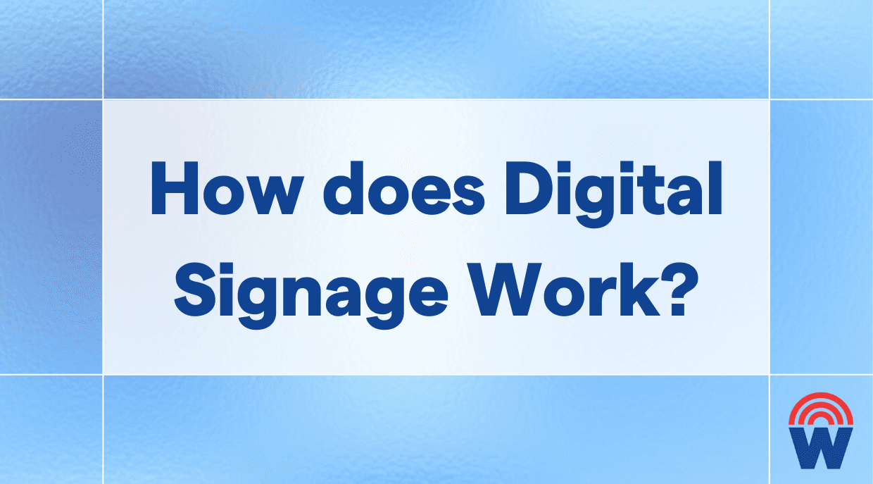 Understand how digital signage works with screens, software and content, and explore the different ways businesses deliver engaging displays.