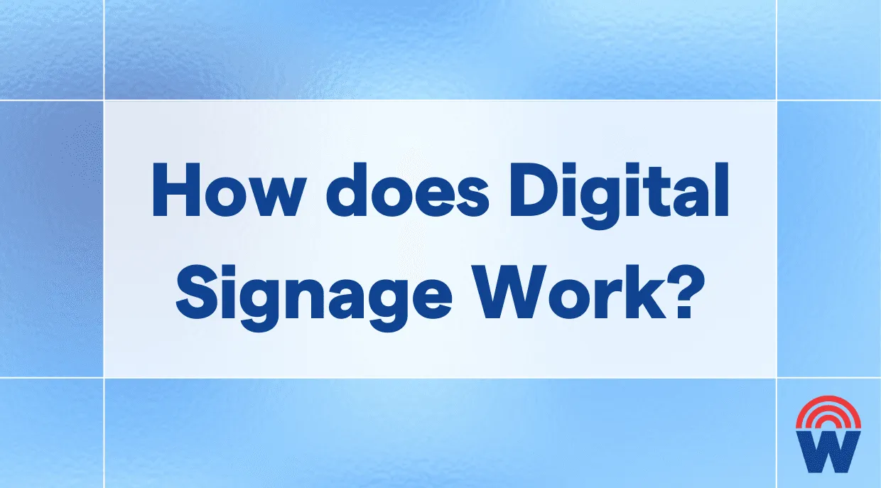 Understand how digital signage works with screens, software and content, and explore the different ways businesses deliver engaging displays.