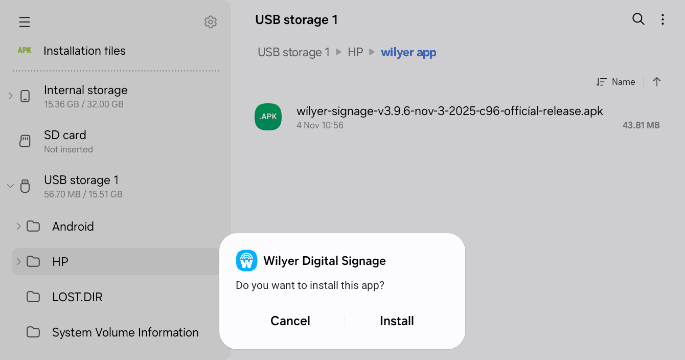 Wilyer guide image