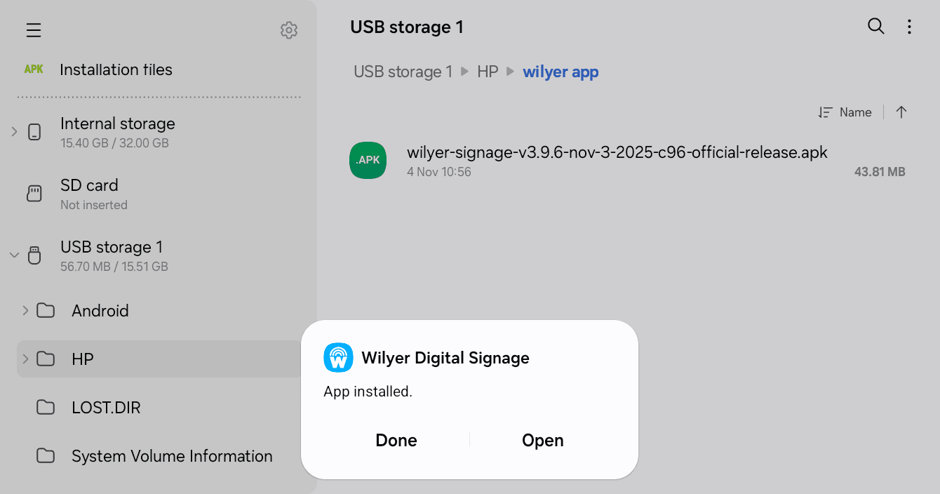 Wilyer guide image