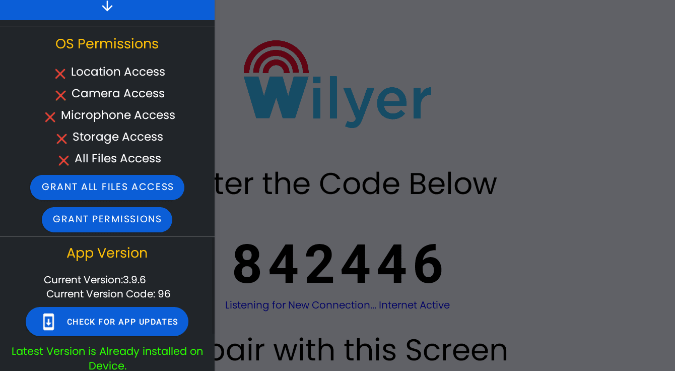 Wilyer guide image