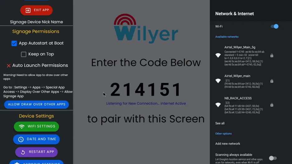 Wilyer guide image