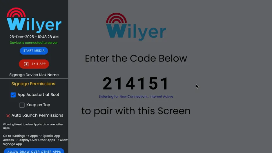 Wilyer guide image
