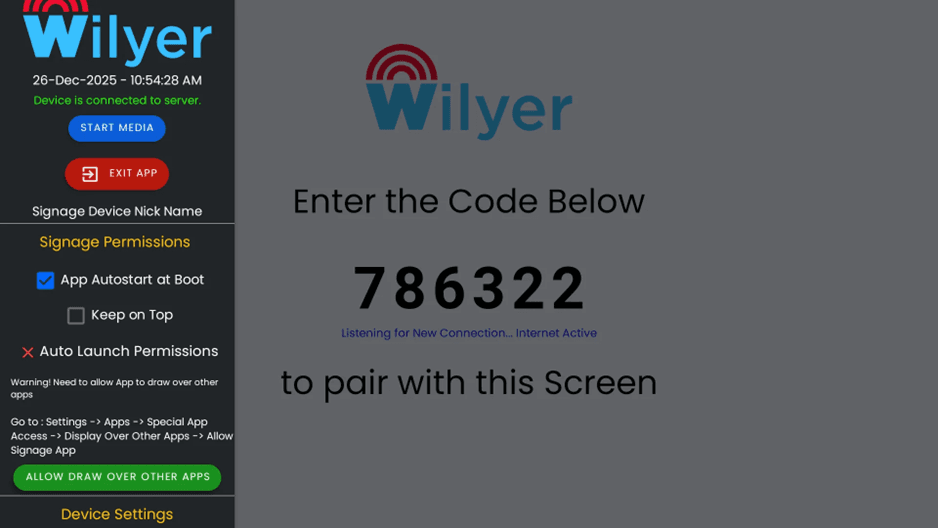 Wilyer guide image