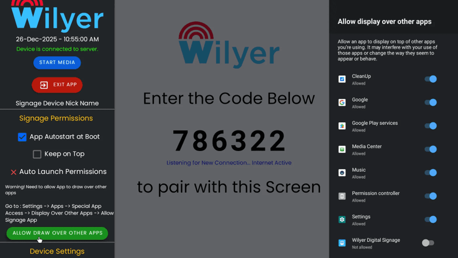 Wilyer guide image