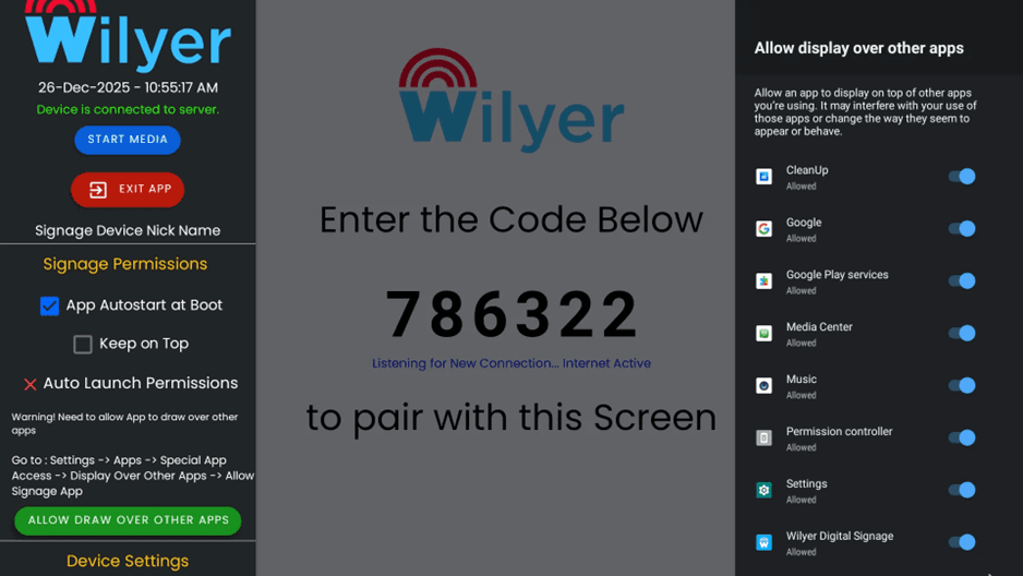 Wilyer guide image