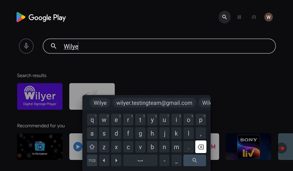 Wilyer guide image