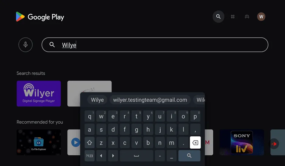 Wilyer guide image