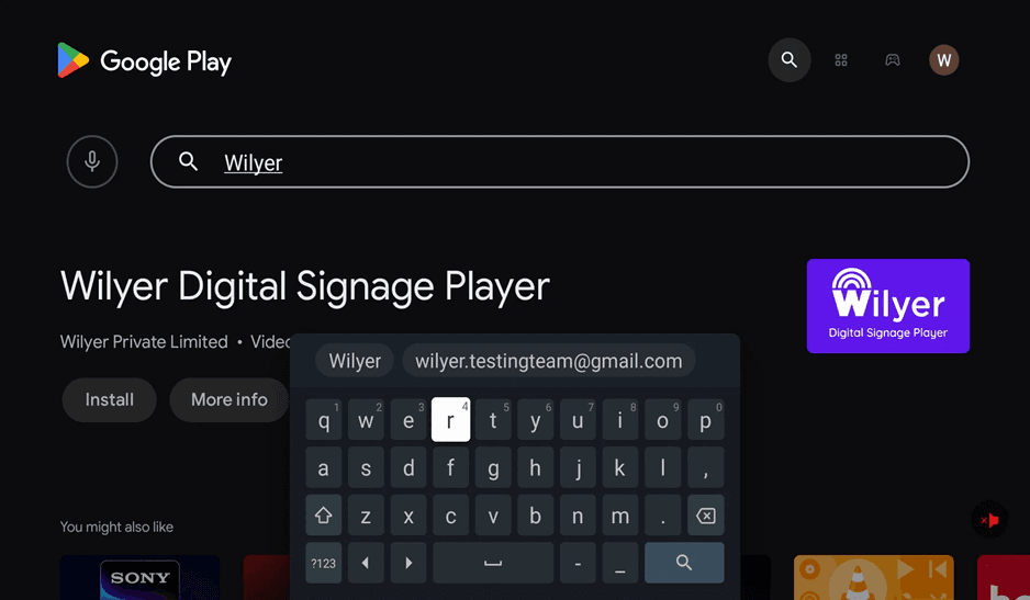 Wilyer guide image