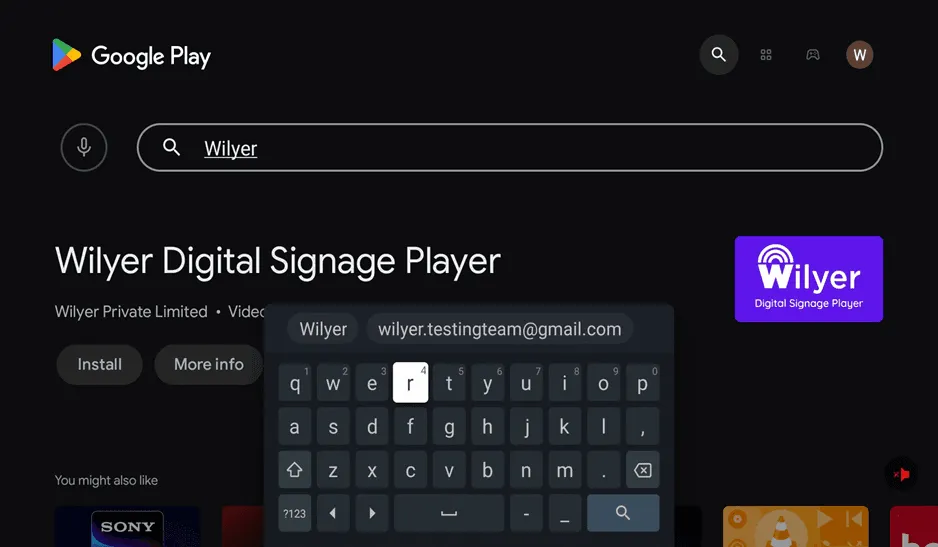 Wilyer guide image