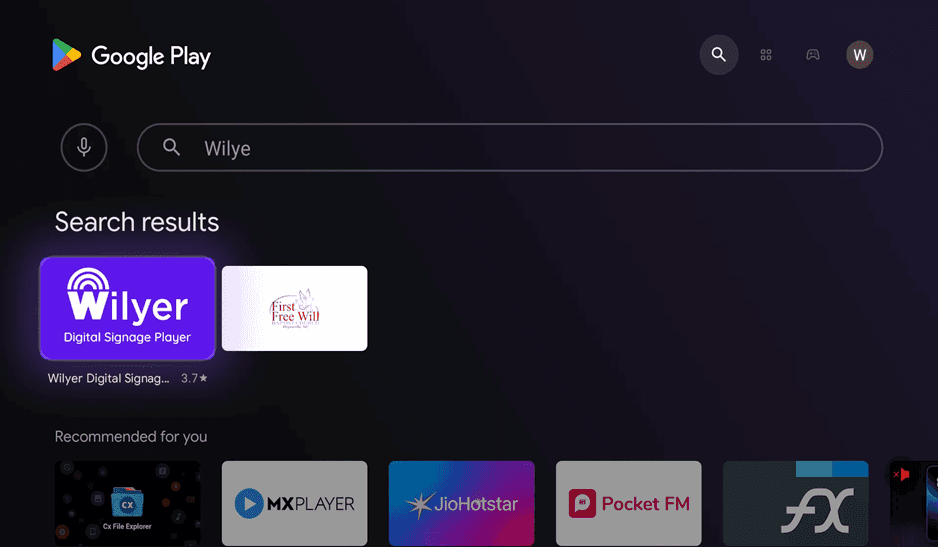 Wilyer guide image