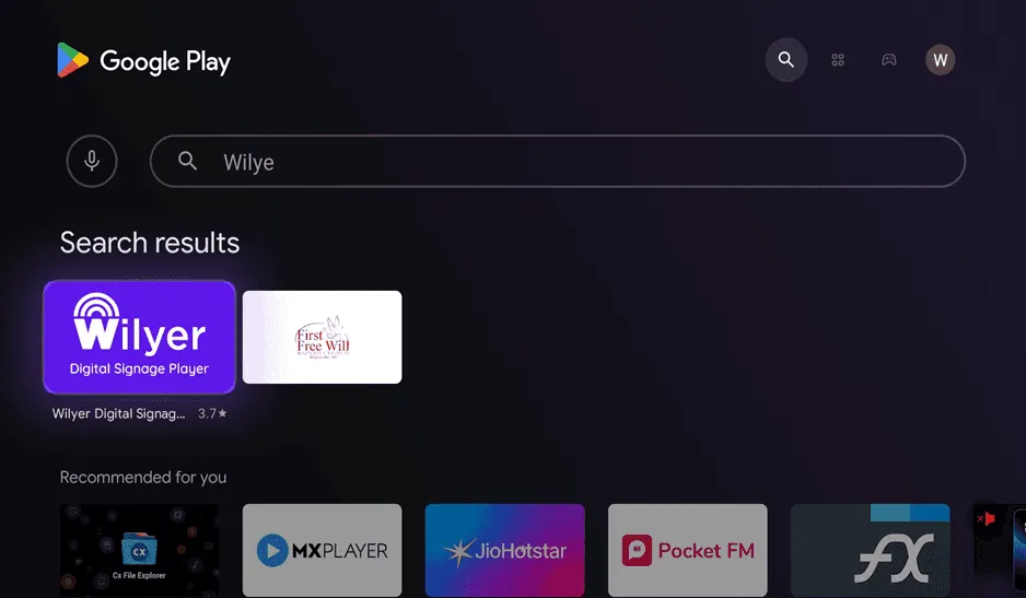 Wilyer guide image