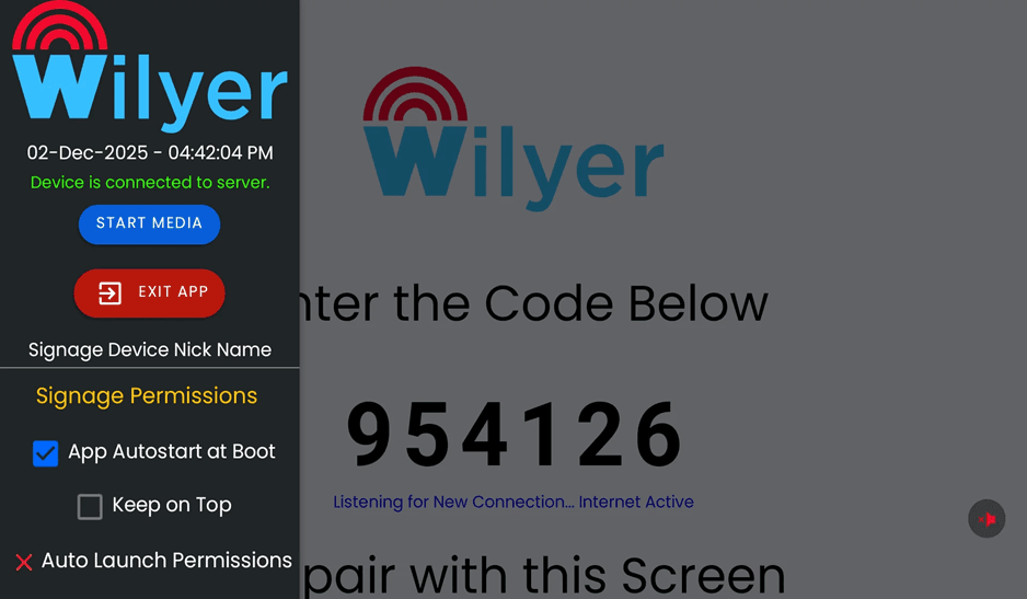 Wilyer guide image