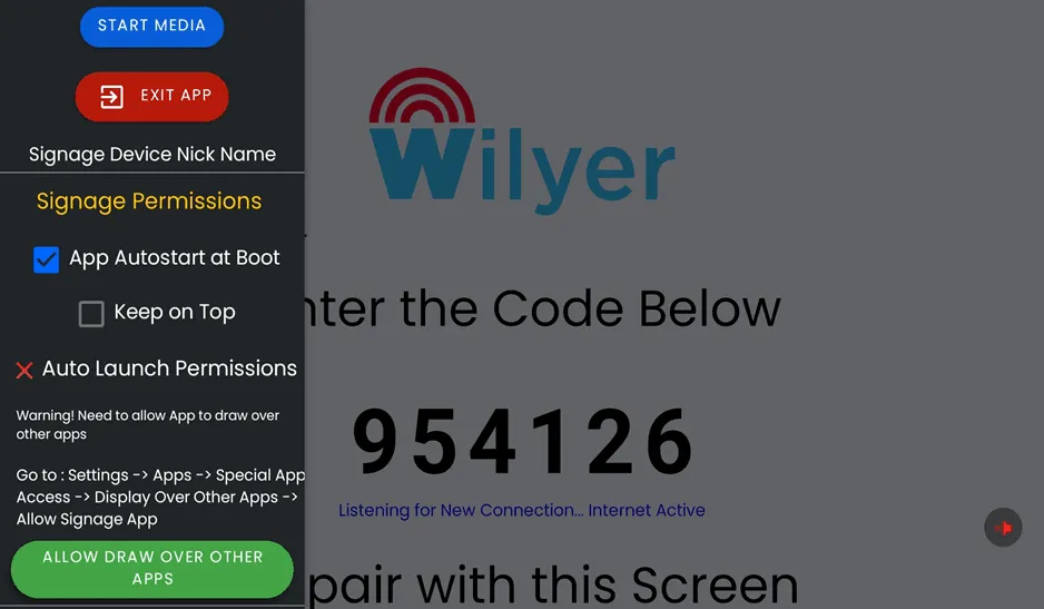 Wilyer guide image