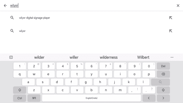 Wilyer guide image