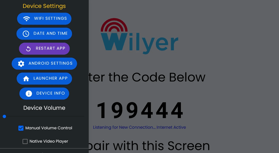 Wilyer guide image