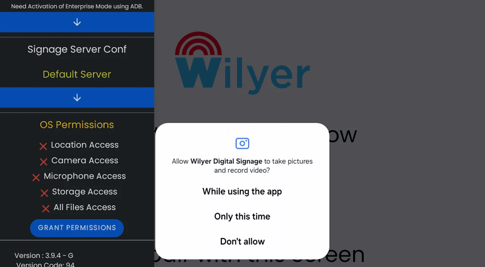 Wilyer guide image