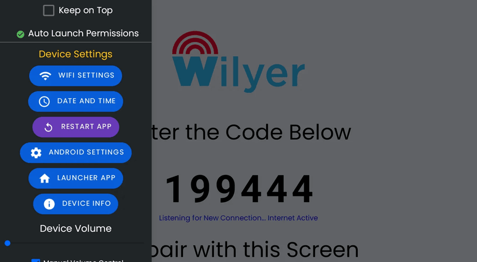 Wilyer guide image