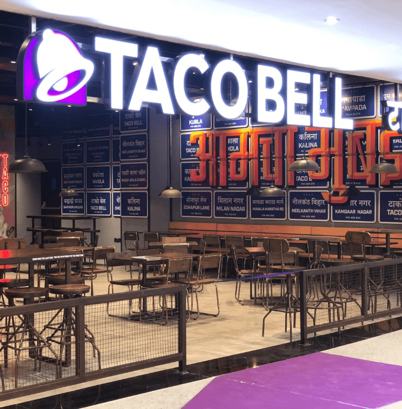 TacoBell Malaysia digital signage powered by Wilyer across 50+ stores enhancing customer engagement