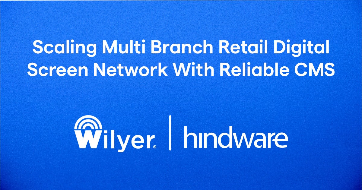 Hindware x Wilyer – Transforming Brand Communication with Digital Signage - Wilyer