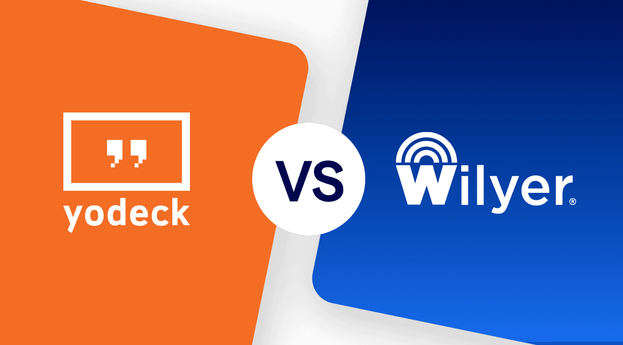 Wilyer - A Better Fit for Scalable Signage: Yodeck Alternate