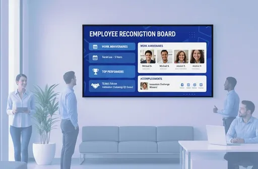 tableros digitales de reconocimiento