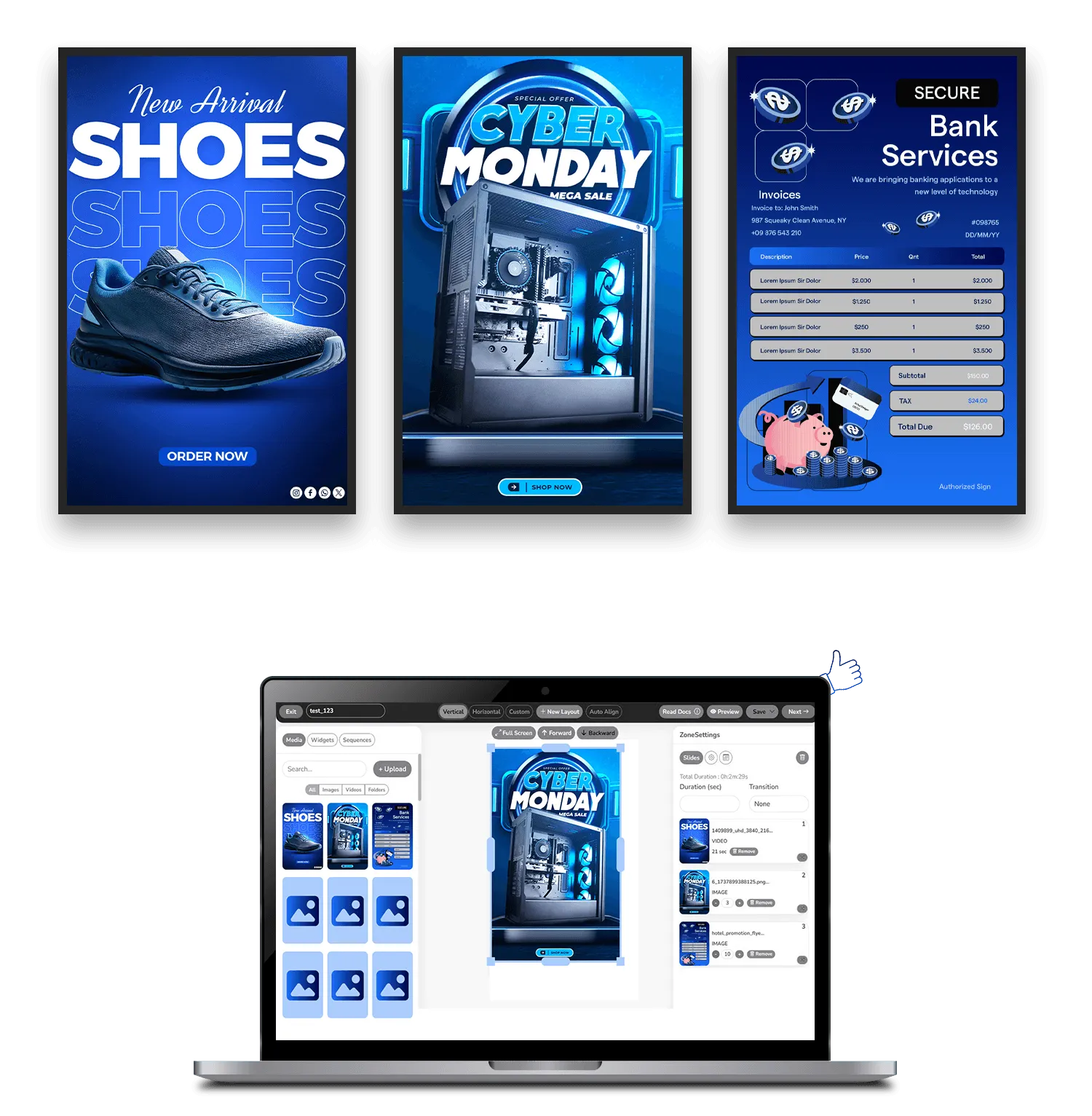 DOOH digital signage software