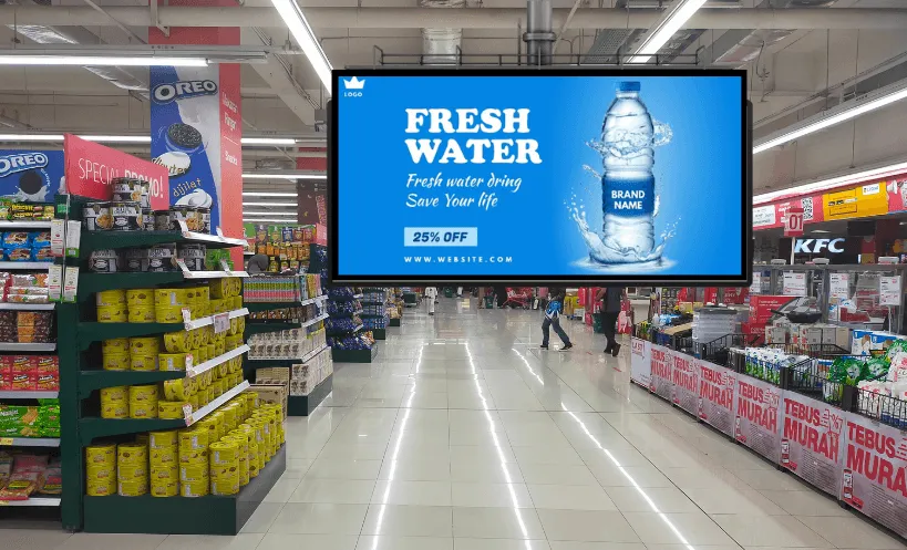 carteleras digitales para comercio