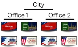 digital signage software for government offices support for large networks
