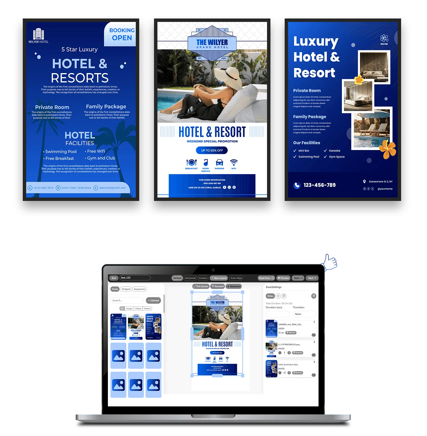 Hotel & Hospitality digital signage