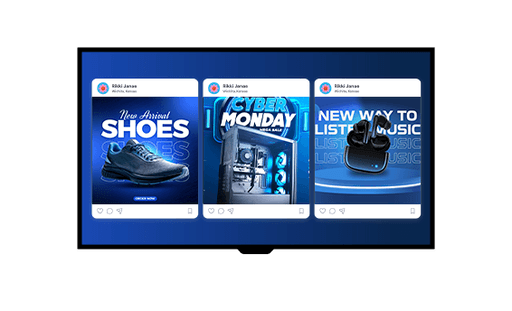 retail digital signage software real time content streamlining