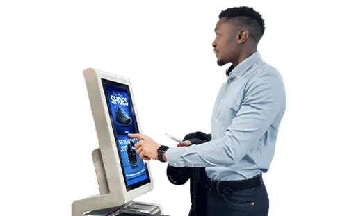 retail digital signage software customer engagement